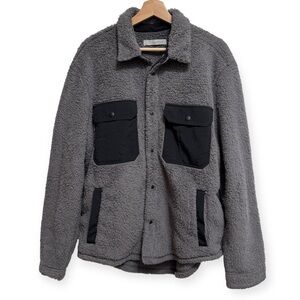 OuterKnown‎ Skyline Fleece Sherpa Shacket Shirt Jacket Large
